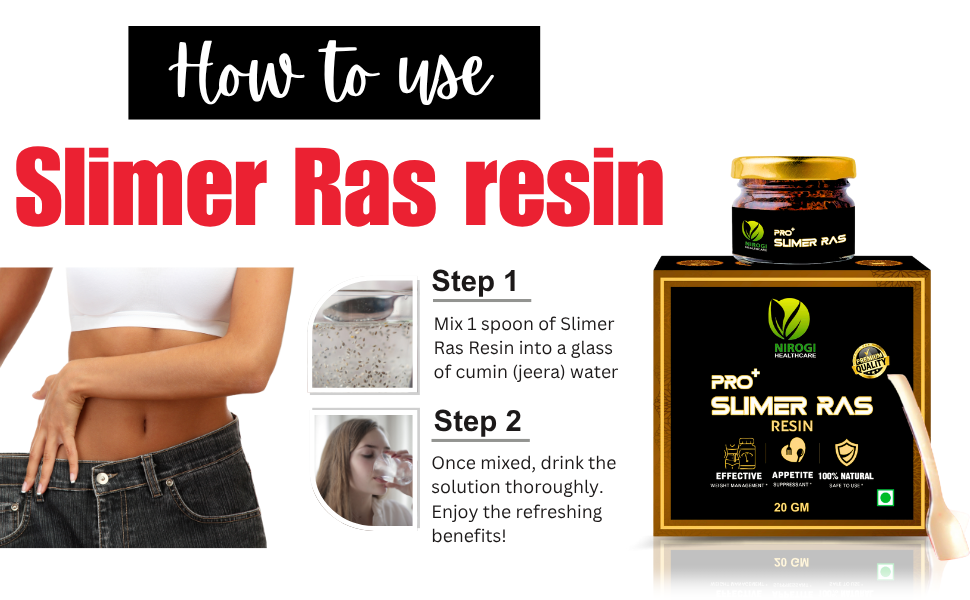 Pro Resin Weight Loss for Men & Women Natural Fat Burner, Detoxifier & Health Boost Slimming Solution (Pack of 3)