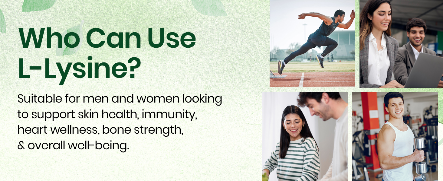 Vlado’s Himalayan Organics L-Lysine 500mg Essential Amino Acid Supplement For Men And Women | Supports Membrane Health | Support Immune System | Endurance Improvement & Weight Loss - 120 Veg Capsules