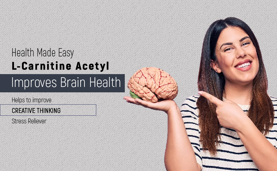 ANC Acetyl L-Carnitine (ALCAR) 500mg | Supports Brain Health, Mental Focus & Energy | Fat Metabolism & Muscle Recovery | 90 Veg Capsules