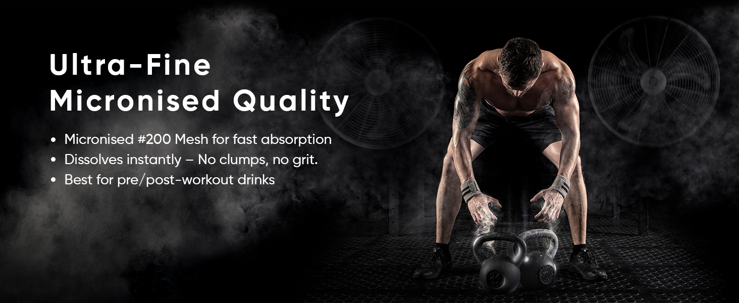 CUREFOREVER Creatine Monohydrate Powder – Unflavoured, 100 Servings, Micronized Pre-Workout Supplement for Muscle Strength, Power, Size, Endurance & Faster Recovery – 300g Pack