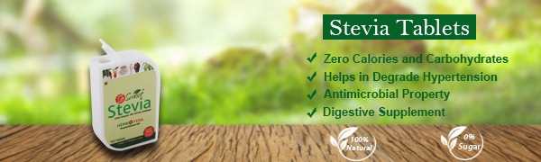 So Sweet Stevia Tablets Sugar Free Natural Zero Calorie Sweetener (Pack of 2, 600 Tablets)