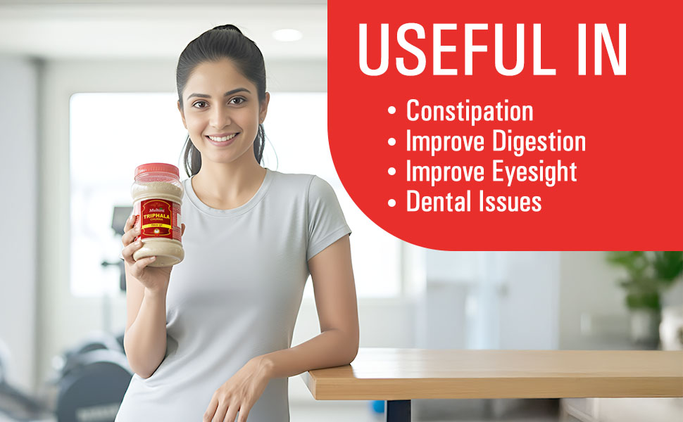 Multani Triphala Churna 500gm | Helps relieve constipation & Cleanses The Stomach
