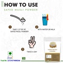 safed-musli-powder-organic-100-grams-of--61k9friOmXL.jpg