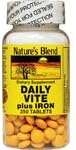 Daily Vite Plus Iron 250 Tabs 2