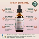 Rejuvica Health Balanced Femme - Menopause Support for Hot Flashes & Female Balance - Liquid Delivery for Better Absorption - Black Cohosh, Dong Quai, Vitex, Maca Root & More! 3