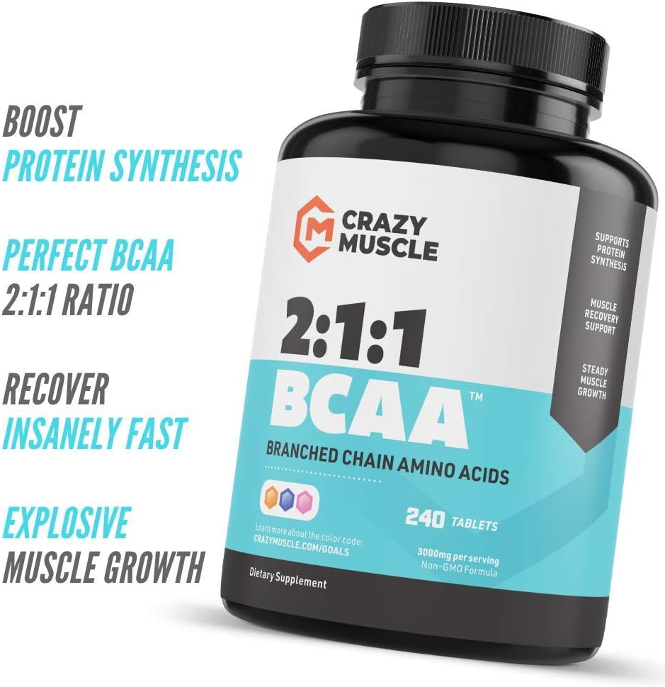 Get Bigger with BCAA, Creatine and Test 1 Boost (2 Month Supply) 3