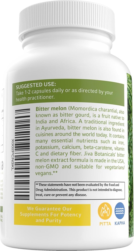 Jiva Botanicals Bitter Melon Capsule 3