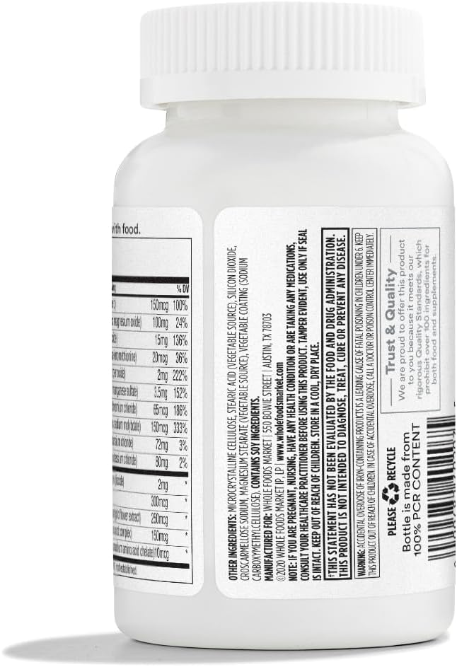 365 By Whole Foods Market, Adult Multi With Iron, 180 Count 4
