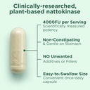 Yuve Nattokinase 4000 FU, Nattokinase Supplement for Cardiovascular Health Support - Natural Blood Thinner - Natokinase Enzyme from Natto Extract, Sugar-Free, Vitamin K Free - 60 Pills, Made in USA 4