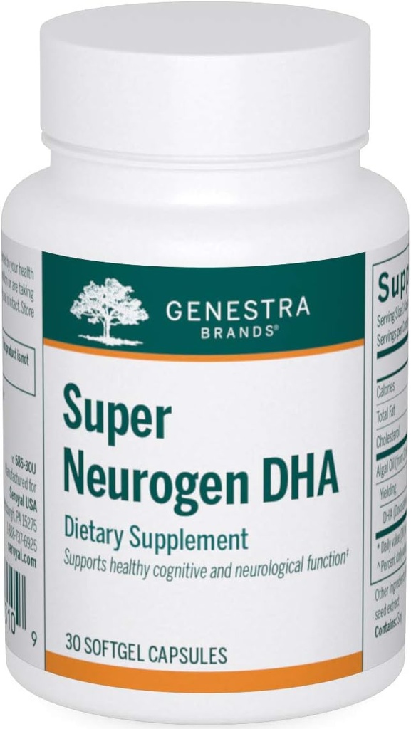 Genestra Brands Super Neurogen DHA | Supports Memory, Cognitive and Neuronal Health | 30 Capsules 2