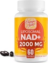 2000 MG NAD Supplement, Liposomal NAD+ with High Absorption, More Efficient Than Nicotinamide Riboside, Pure & Plus Boosting Supplement, Aging Defense, Metabolism & Cellular, 240 softgels 2