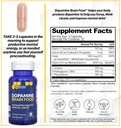 NATURAL STACKS Mood Magnesium Gummies + Dopamine Brain Food Bundle - Focus & Mood Support* - 90 Total Pieces 5
