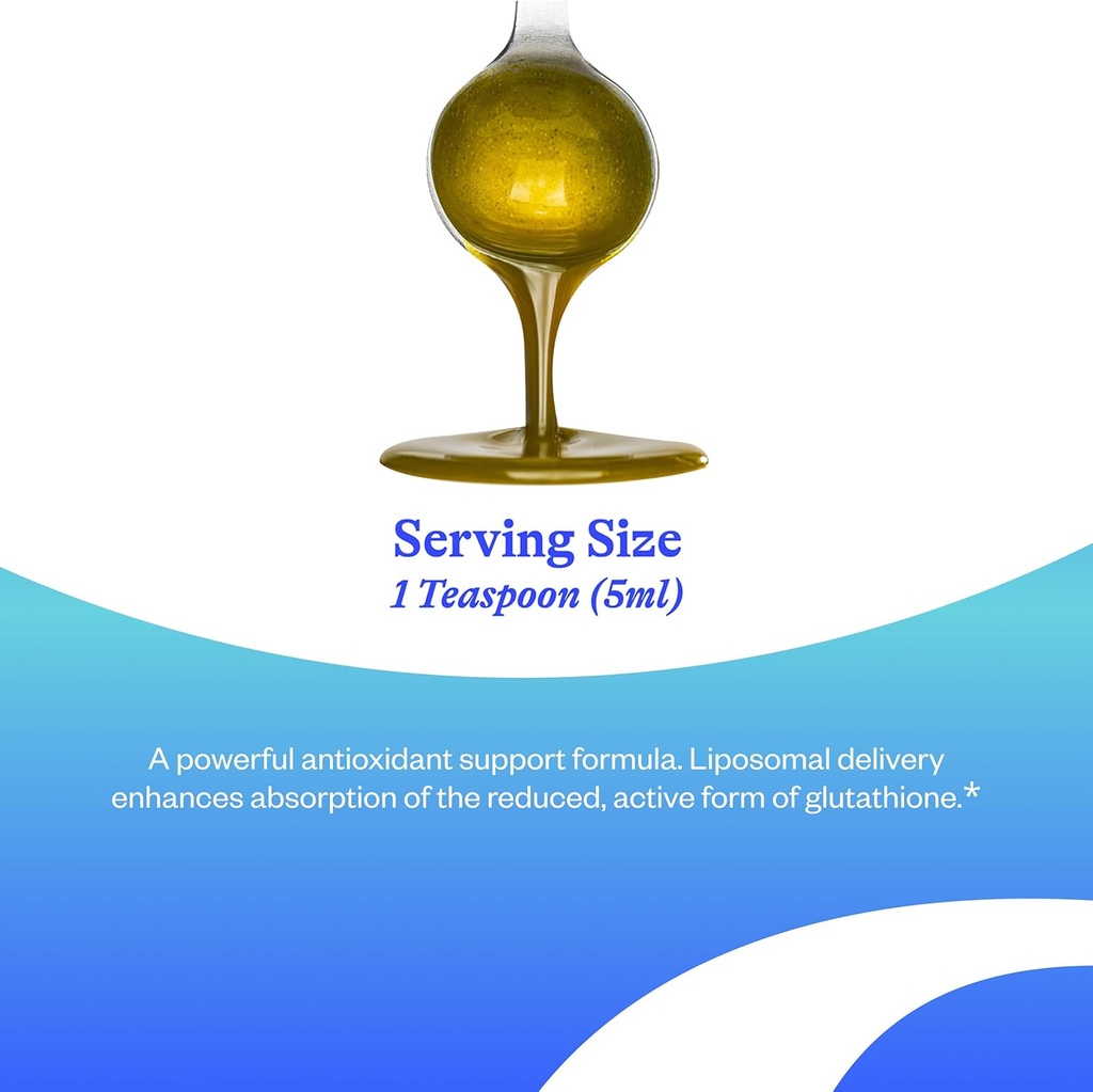 Optimal Liposomal Glutathione Plus, Soy-Free Immune Support, Support The Body's Healthy Response to Free Radicals, Promotes Glutathione Antioxidant Recycling, 5 fl. oz., Seeking Heath, 30 Servings 4