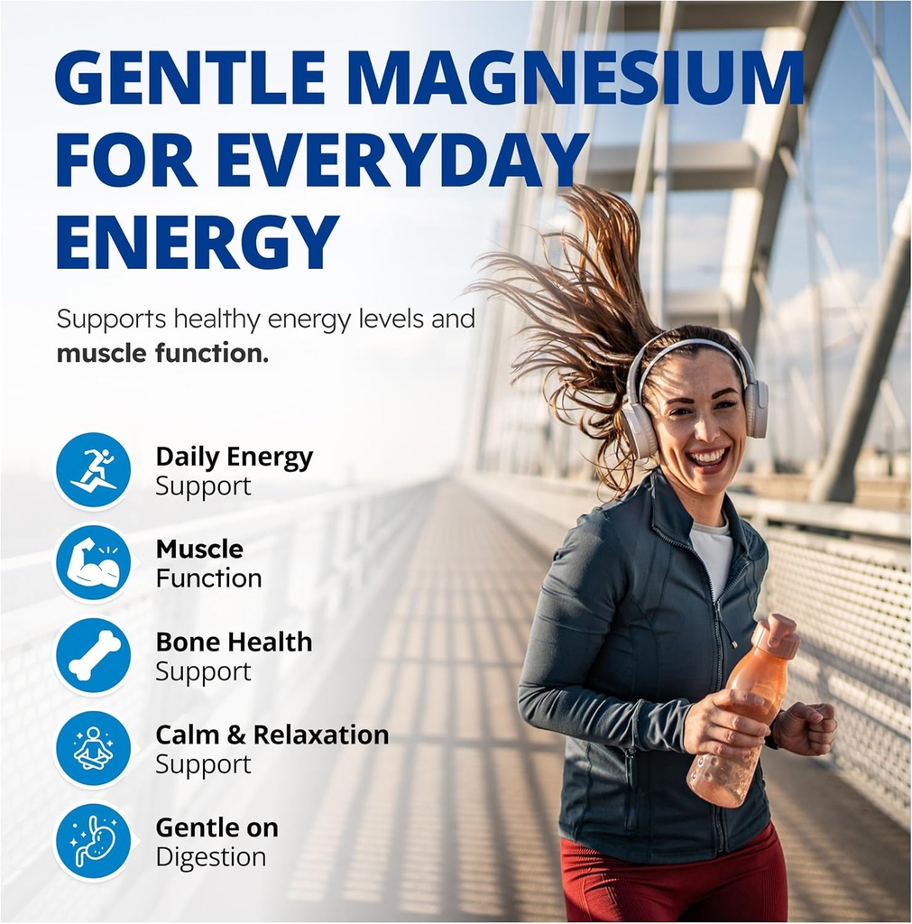 CanPrev Magnesium Malate, 120 Veg Caps, 120-Day Supply, 180mg Elemental Magnesium & 540mg Malic Acid, Vegan & Non-GMO, Supports Relaxation, Energy, Muscle Function, Bone Strength & Overall Well-Being 3
