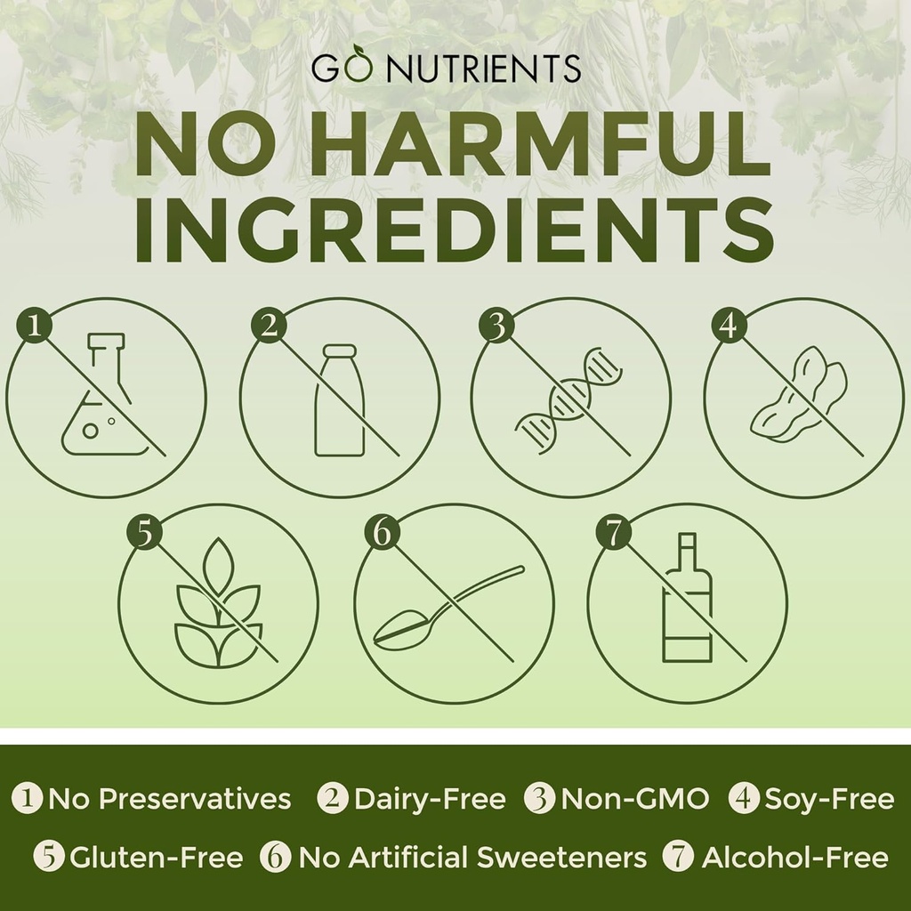 Go Nutrients Intestinal Edge + Liquid Drops Supplement Chlorophyll - Effective Detox, Cleanse & Energy Combo | No GMO’s | No Preservatives 4