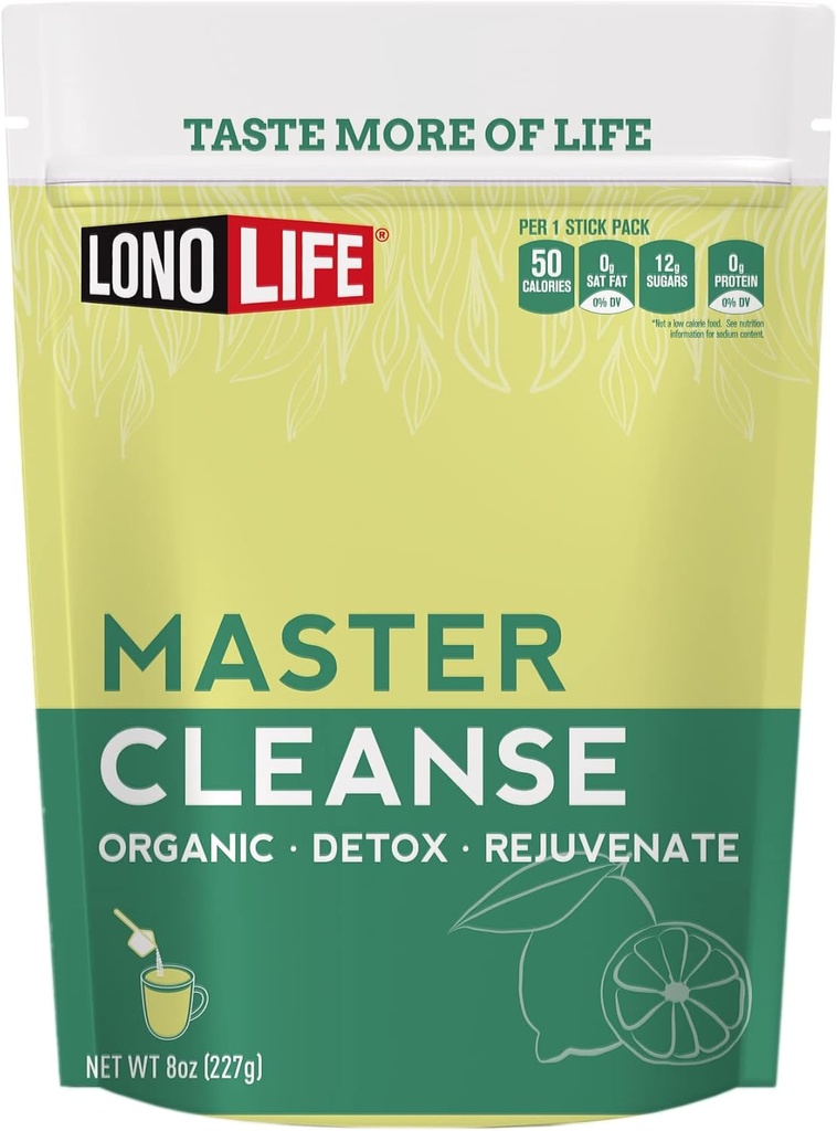 Cleanse Co- Master Cleanse Lemonade - Detox Lemonade Diet Powder - Organic, Gluten-Free - 8 oz Bulk Package- 15 Servings 2