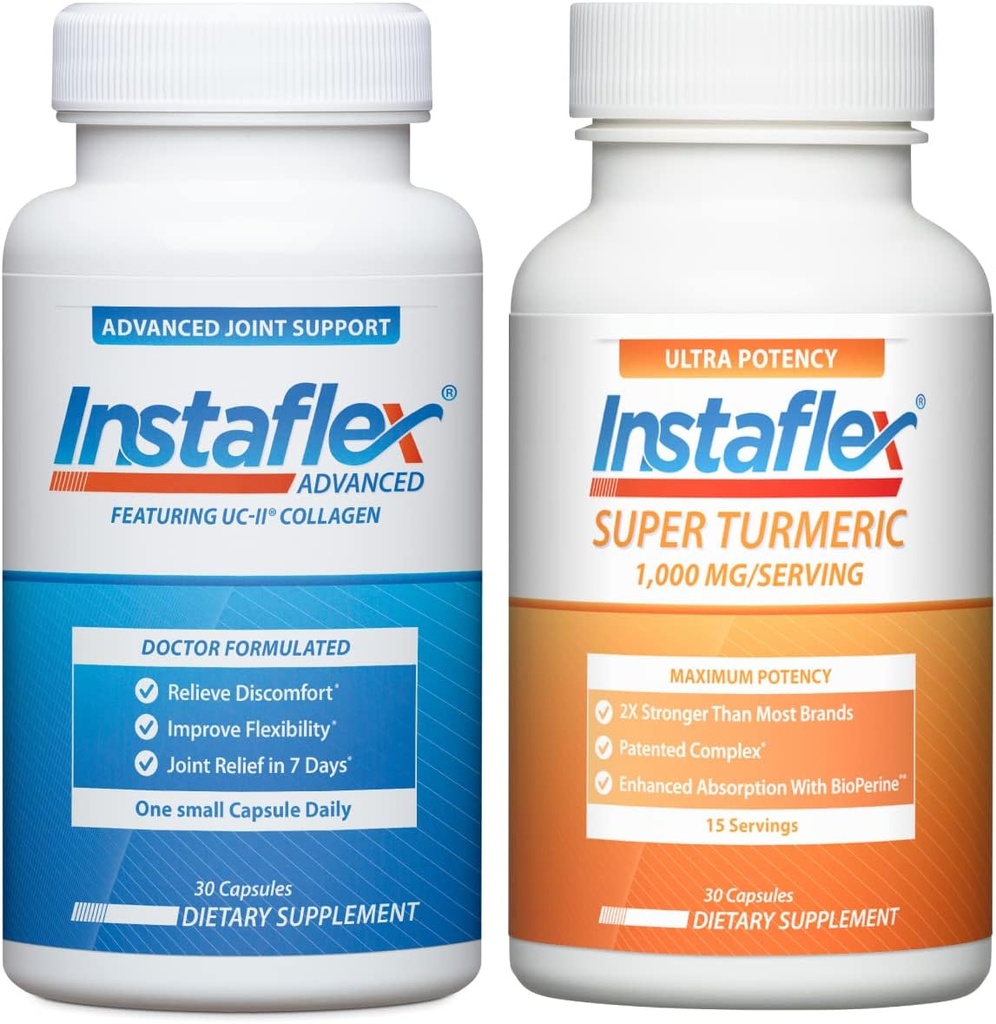 Instaflex Advanced Joint Support and Super Turmeric with Bioperine 2