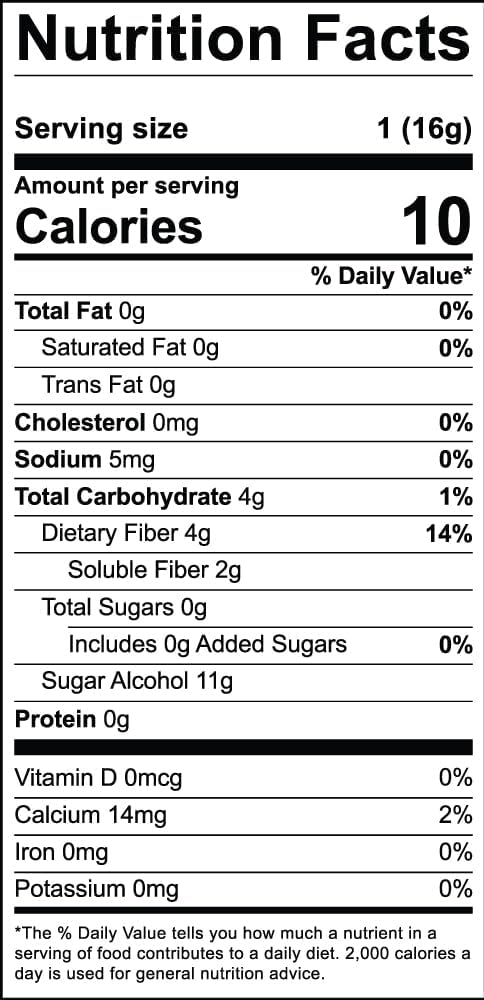 Sugar-Free Psyllium Husk Fiber Powder, Orange Flavored 19 oz 4