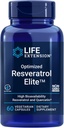Life Extension Optimized Resveratrol Elite 60 Capsules & Taurine 1000mg 90 Capsules Bundle 3