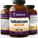 Nattokinase Supplement 2,000 FU, 120 Capsules - Natto Extract for Normal Blood Flow and Circulation - Non-GMO, Gluten Free, Vegan - Made in USA 4