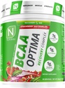 NutraKey BCAA Optima Post Workout Recovery Complex, No Sugar, No Carb, Recovery Aid, Fruit Punch 5