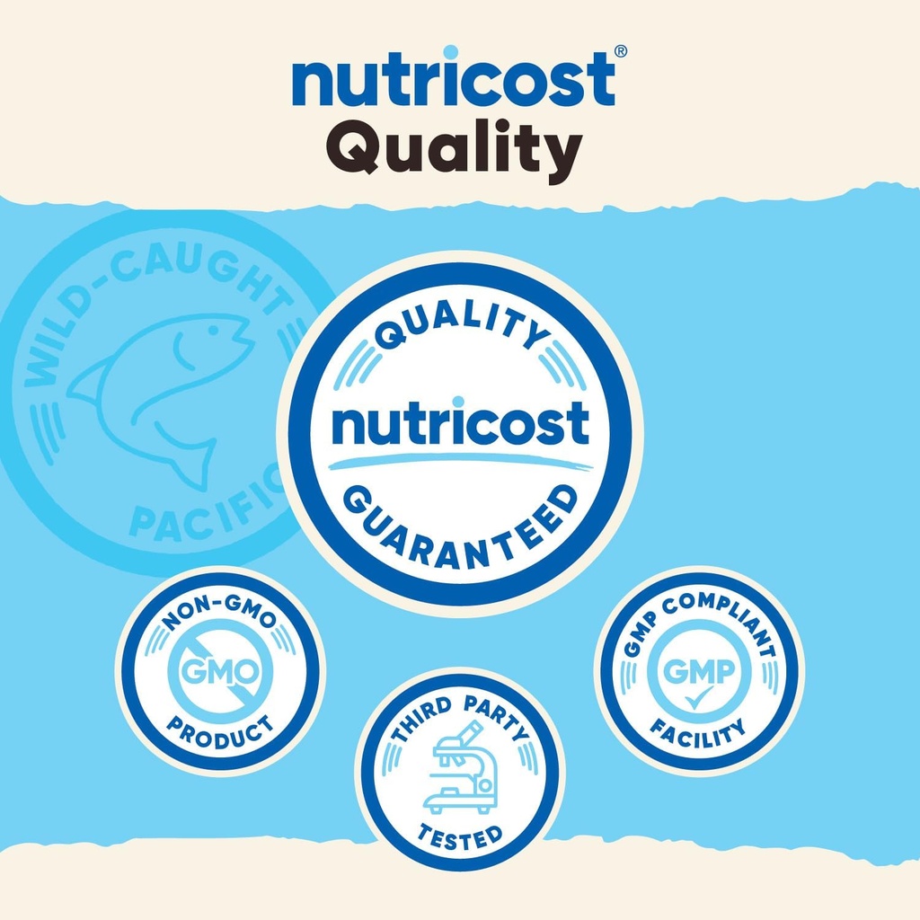 Nutricost Marine Collagen Powder Sustainably Sourced Fish (8 oz) - 23 Servings, 9 G Protein Per Serving, Non-GMO, GMP Compliant 4