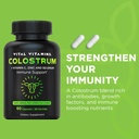 Vital Vitamins Colostrum Capsules with Vitamin C, Zinc + Resveratrol Capsules 3