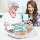 Betife Smart Automatic Pill Dispenser, 28 Compartments Electronic Pill Organizer for any dosage with Light/Sound Alarm, Bluetooth Medication Organizer, Locked Pill Box for Prescriptions and Supplement 6