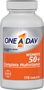 One A Day Women’s 50+ Multivitamins, Supplement with Vitamin A, Vitamin C, Vitamin D, Vitamin E and Zinc for Immune Health Support, Calcium & More , Tablet, 175 Count 2