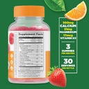 Lifeable Probiotics 5 Billion Kids + Calcium Magnesium Kids, Gummies Bundle - Great Tasting, Vitamin Supplement, Gluten Free, GMO Free, Chewable Gummy 4