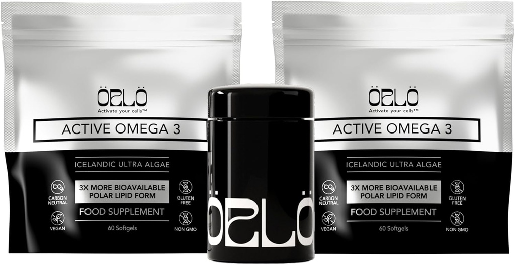 Orlo Omega 3 – Vegan Omega-3 Supplement (EPA & DHA) – Extra Strength Fish Oil & Krill Alternative from Algae Oil (120 Mini Burpless Softgels Kit) 2