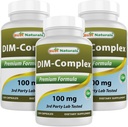 Best Naturals DIM Complex 100 mg 120 Capsules (120 Count (Pack of 3)) 2