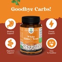 Bundle of Magnesium Glycinate 400mg Capsules and White Kidney Bean Energy Booster - White Kidney Bean Extract Pill and Natural Vegetarian Supplements 6