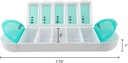 Efficient 7-Day Pill Reminder Case for Prescription Meds, Vitamins, and Supplements - Stay Organized and On Track with Your Daily Health Routine 5