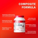 NYO3 CoQ10 120mg with BioPerine(Black Pepper), Coenzyme Q10 with Vitamins E, Ultra High Absorption Antioxidant Support for Heart Health, Gluten Free, 30 Days Supply 5
