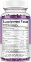 Iron Gummies - with Calcium, Zinc, Folate & Vitamin B12, C, B6 for Adults & Kids - Blood Builder & Energy Support for Iron Deficiency, Anemia, Vegan - 2 Pack Grape Flavour,60 Gummies 6