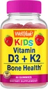 WellYeah Vitamin D3+K2 Kids + Probiotics 2B Kids, Gummies Bundle - Great Tasting, Vitamin Supplement, Gluten Free, GMO Free, Chewable Gummy 3