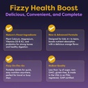 NuBest Tall Fizzy - Bone Strength, Immunity, Digestive Health for Kids Age 4+ & Teens | Probiotic, Calcium, Magnesium from Red Marine Algae, Vitamins | 10 Orange Effervescent Tablets | 2 Weeks Supply 4