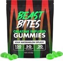 BEAST BITES - Creatine Infused Gummies - 5g Creapure Creatine Monohydrate Per Serving - NSF Certified for Sport - 30 Servings 2