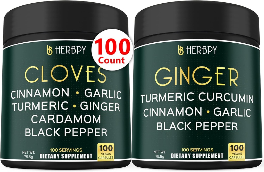 Bundle 7in1 Cloves Supplement & 5in1 Ginger Supplement 2