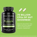 Vital Vitamins Resveratrol Capsules + Probiotic Complex 4