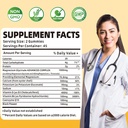 Magnesium Glycinate Gummies 1000mg - Sugar Free Magnesium Potassium Supplement with Vitamin D, B6, CoQ10 for Calm Mood & Sleep Support - 180 Mango Pineapple 5