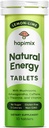 Natural Energy Effervescent Tablets | Lemon-Lime with Natural Caffeine, Lion's Mane & Electrolytes | 8 Powerful Adaptogens with 50mg Caffeine | Dissolves in Water | 10 Servings 2