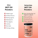 Perfect Keto 7g MCT Oil Powder, Medium Chain Triglycerides Supplement, Non Dairy Coffee Creamer for Keto Diet, Ketogenic MCT Oil Mix for Coffee, Smoothie, Protein Shakes, Cinnamon Toast, 30 Servings 4