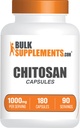 BulkSupplements.com Chitosan Capsules - Chitosan Supplements, Chitosan 1000mg - from Shellfish, 2 Capsule per Serving, 180 Capsules (Pack of 1) 2