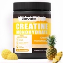 ElevateLife Creatine Monohydrate Gummies 5g for Men Women - Sugar Free Chewable Supplement. 90 Gummies Lemon 2