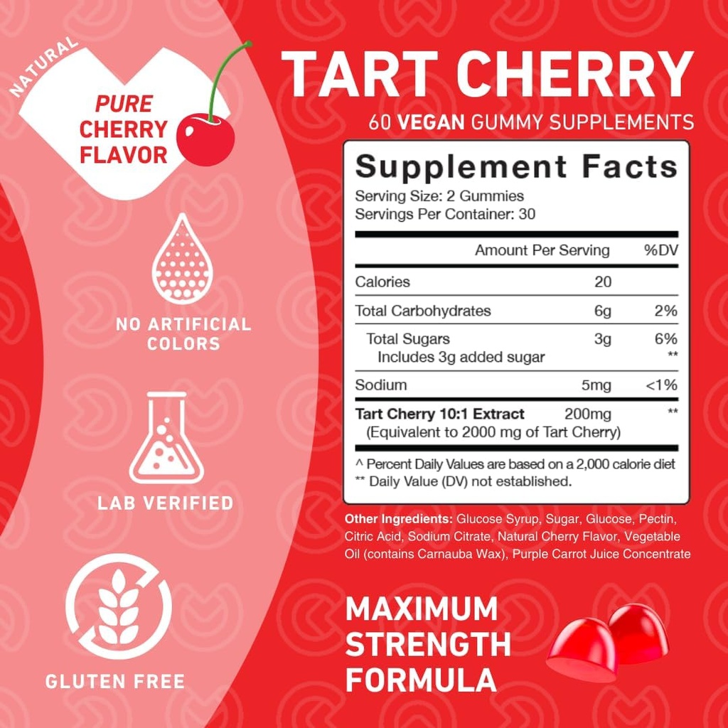 PUREFINITY Tart Cherry Extract & Turmeric Ginger Gummies - Your Uric Acid Flush & Cleanse Bundle 5