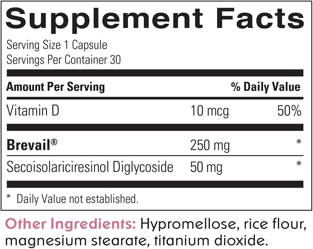 Barlean's Women's Hormone Support Supplements Bundle, 30 Count Brevail Capsules and 120 Count Evening Primrose Oil Supplement Softgels 5