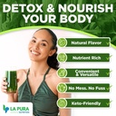 LaPura Organic Celery Powder - Pure Celery Juice Powder for Gut Health Support - Plant Based Green Superfood for Smoothies, Juices, and Recipes - Travel Friendly and Gluten Free, 30 Servings, 6.35 oz 4