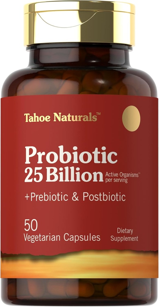 Carlyle Prebiotic, Probiotic & Postbiotic | 25 Billion CFU | 50 Powder Pills | Men and Women's Digestive Health | Vegetarian and Non-GMO Supplement 2